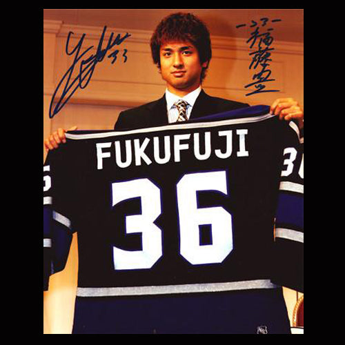 LA Kings legend Yutaka Fukufuji 2022 Nikko Icebucks Furukawa Denko retro  gamer mailday! : r/hockeyjerseys