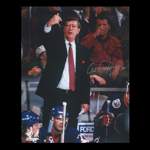 Al Arbour Autographed NY Islanders 8x10 Photo