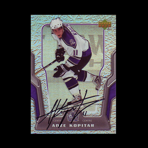 Anze Kopitar Los Angeles Kings Autographed Card