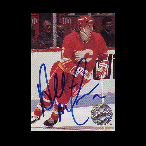 Al MacInnis Calgary Flames Autographed Card