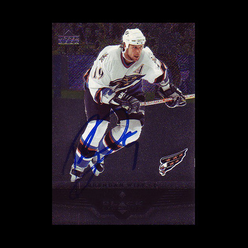 Brendan Witt Washington Capitals Autographed Card