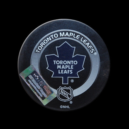 Toronto Maple Leafs vs Atlanta Thrashers Game Used Puck October 27, 2003