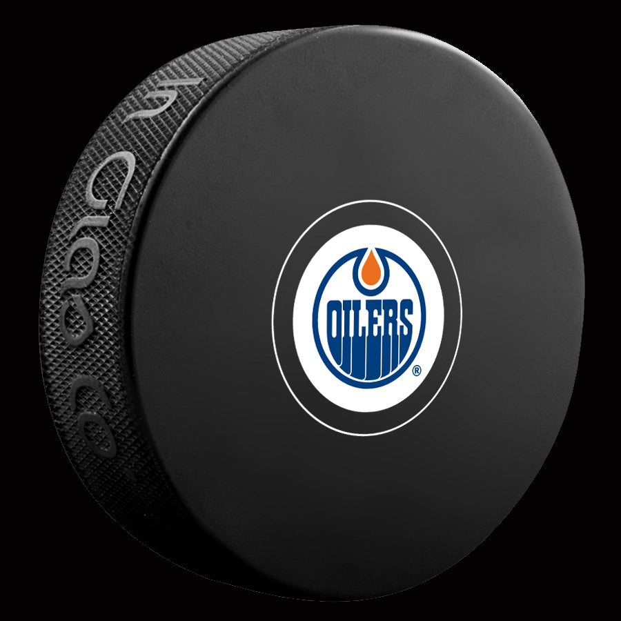 Edmonton Oilers Autograph Model Puck