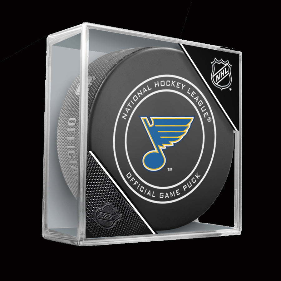 St. Louis Blues Game Model Puck