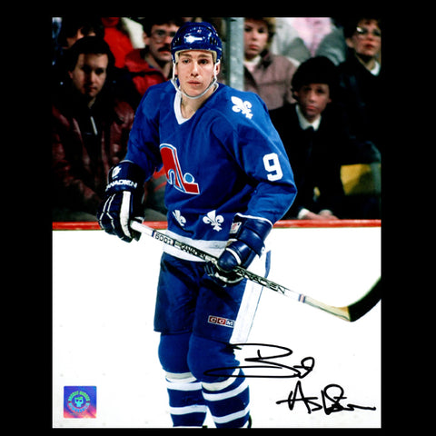 Brent Ashton Quebec Nordiques Autographed Profile 8x10 Photo