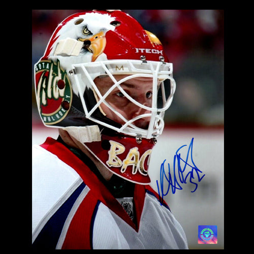 Niklas Backstrom Minnesota Wild Autographed 8x10 Photo