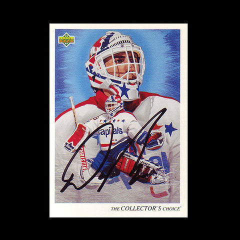 Don Beaupre Washington Capitals Autographed Card