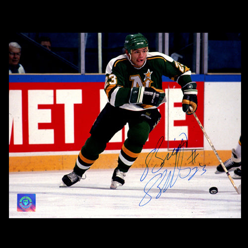 Brian Bellows Minnesota North Stars Autographed 8x10 Photo