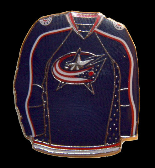 Columbus Blue Jackets 2007-2016 Blue Jersey Pin