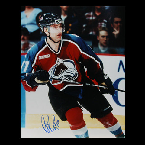 Ray Bourque Colorado Avalanche Autographed Action 16x20 Photo