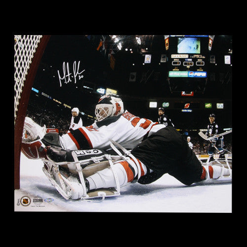 Martin Brodeur N.J. Devils Autographed Netcam 16x20 Photo