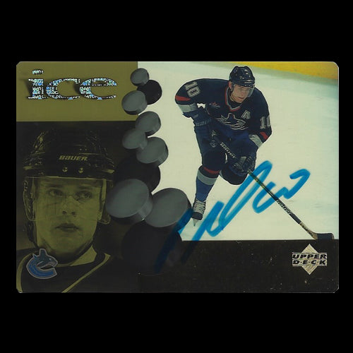 Pavel Bure Vancouver Canucks Autographed Card