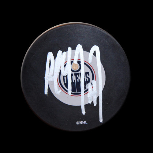 Paul Coffey Edmonton Oilers Autographed Puck