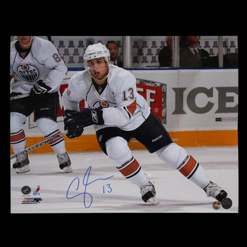 Andrew Cogliano Edmonton Oilers Autographed Stride 16x20 Photo - Clearance