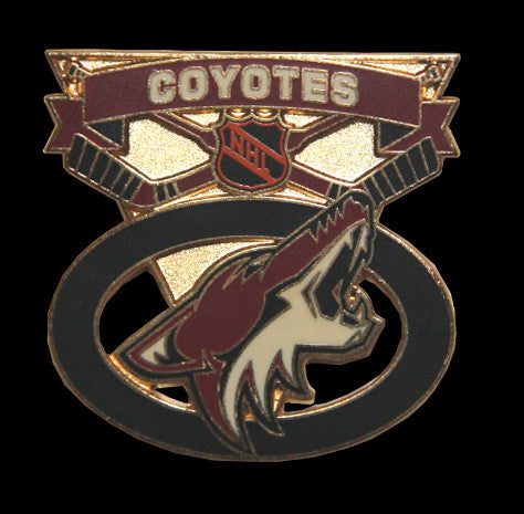 Phoenix / Arizona Coyotes Face-Off Pin