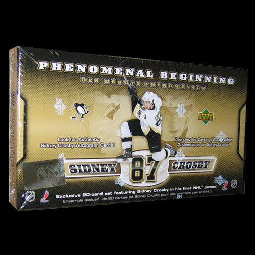 Sidney Crosby Phenomenal Beginnings Sealed Set