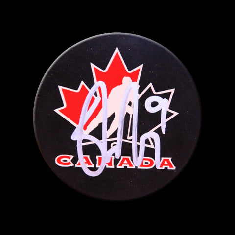 Shane Doan Team Canada Autographed Puck