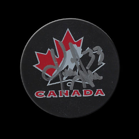 Kris Draper Team Canada Autographed Puck