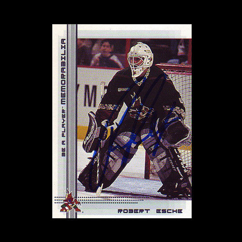 Robert Esche Phoenix Coyotes Autographed Card