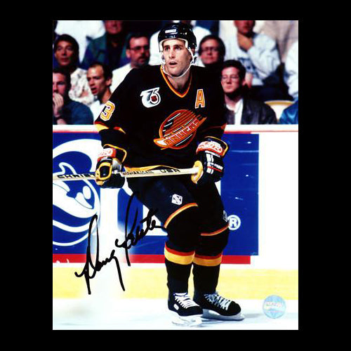 Doug Lidster Vancouver Canucks Autographed 8x10 Photo