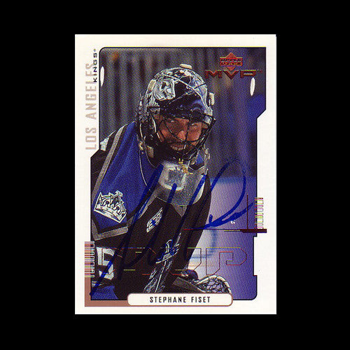 Stephane Fiset Los Angeles Kings Autographed Card