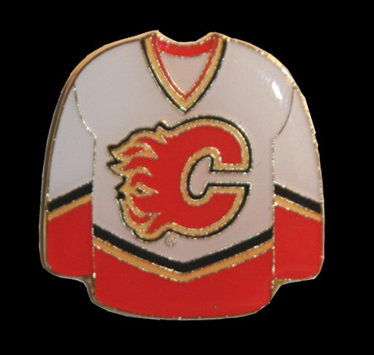 Calgary Flames 2000-2007 White Jersey Pin