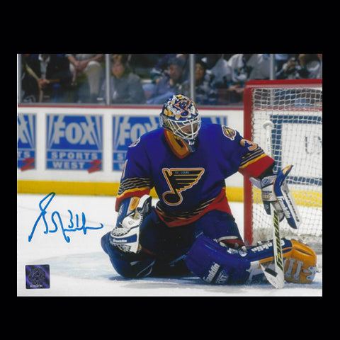 Grant Fuhr St. Louis Blues Autographed Save 8x10 Photo