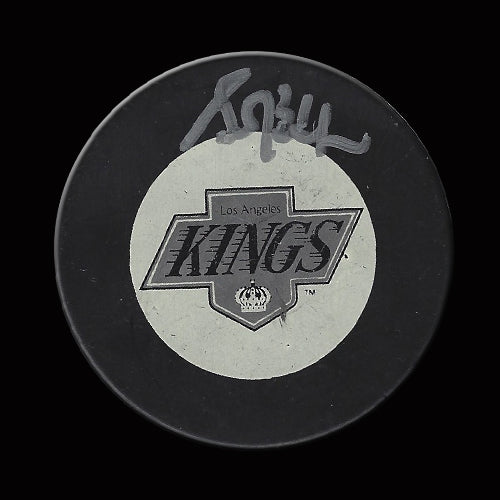 Grant Fuhr Los Angeles Kings Autographed Puck