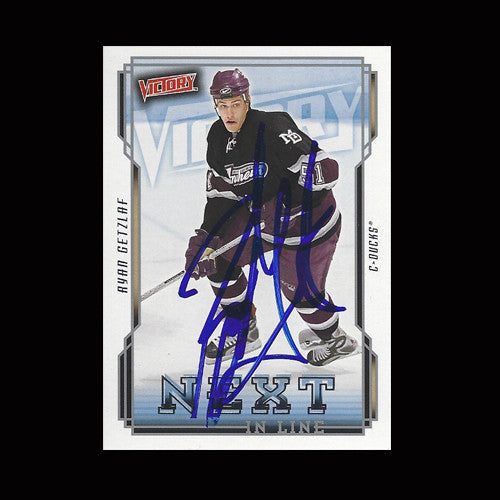 Ryan Getzlaf Anaheim Ducks Autographed Card