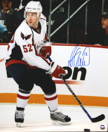 Mike Green Washington Capitals Autographed 16x20 Backhand Photo - Clearance