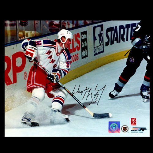 Wayne Gretzky New York Rangers Autographed 8x10 Photo