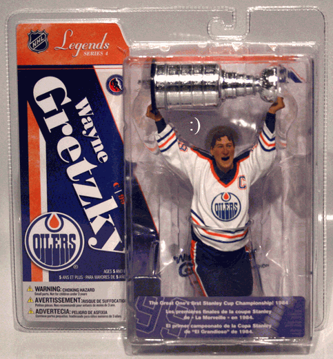 Wayne Gretzky Edmonton Oilers NHL Legends Series 4 McFarlane Figure