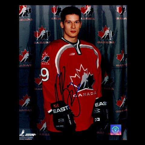 Paul Kariya Team Canada Autographed 8x10 Photo