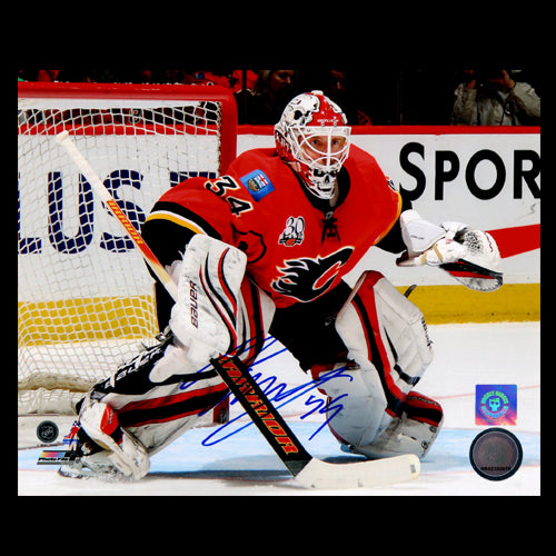 Miikka Kiprusoff Calgary Flames Autographed 8x10 Photo