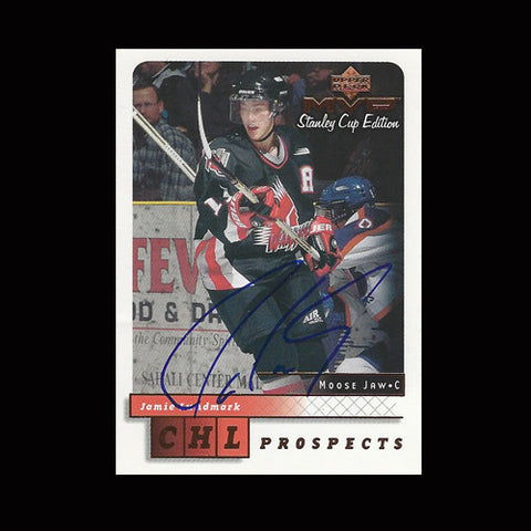 Jamie Lundmark Moose Jaw Warriors Autographed Card