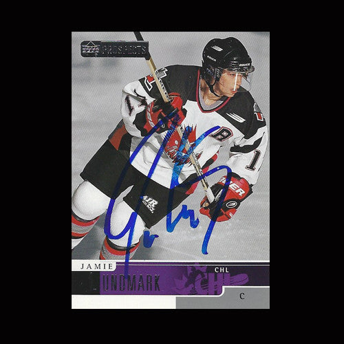 Jamie Lundmark Moose Jaw Warriors Autographed Card