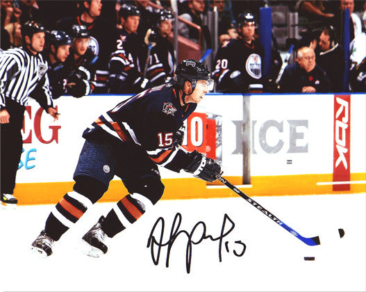Joffery Lupul Edmonton Oilers Autographed Breakout 8x10 Photo - Clearance