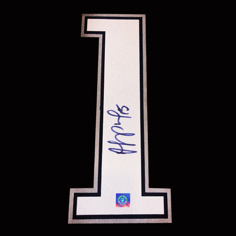 Joffery Lupul Autographed Edmonton Oilers Jersey Number