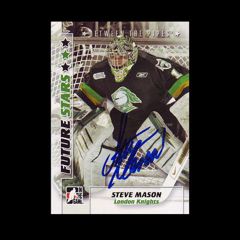 Steve Mason London Knights Autographed Card