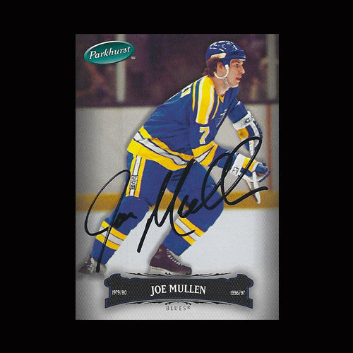 Joe Mullen St. Louis Blues Autographed Card