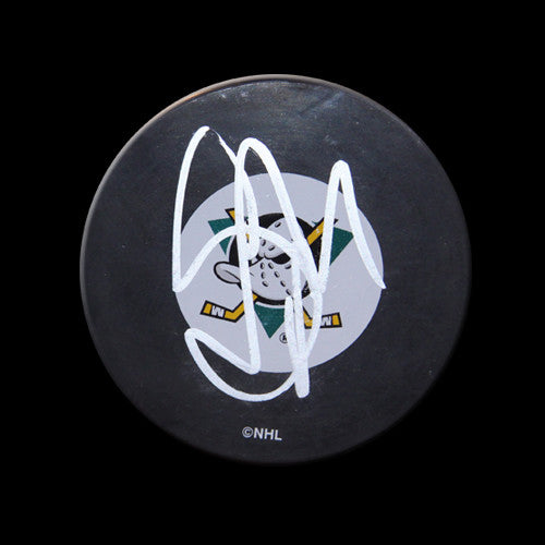 Scott Niedermayer Anaheim Ducks Autographed Puck