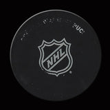 Edmonton Oilers vs Boston Bruins 2017-18 Warm Up Used Puck February 20, 2018