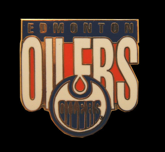 Edmonton Oilers Logo Pin