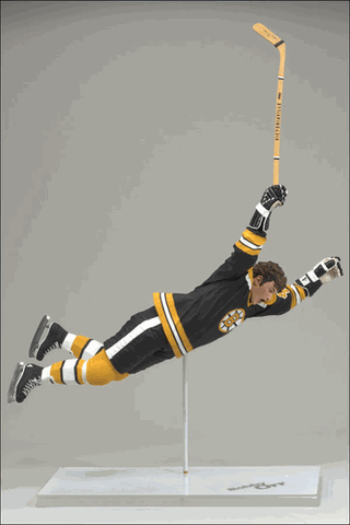 Boston Bruins NHL Bobby Orr McFarlane NHL Series 4 Figure