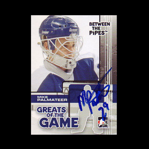 Mike Palmateer Toronto Maple Leafs Autographed Card