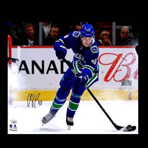 Elias Pettersson Vancouver Canucks Autographed Rookie 16x20 Photo