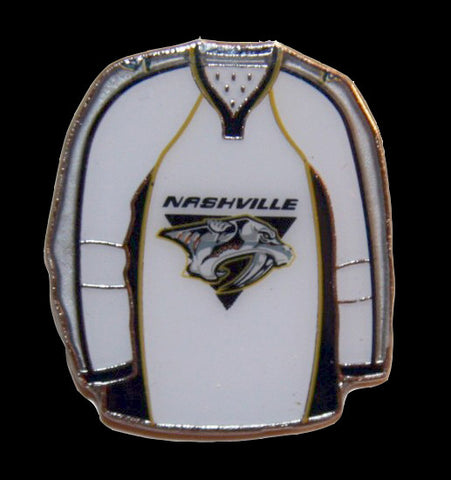 Nashville Predators 2007-2011 White Jersey Pin