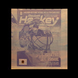 Beckett Hockey April 2007 Edition Complete Printing Plates Set Featuring Andrew Raycroft