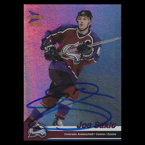 Joe Sakic Colorado Avalanche Autographed Card