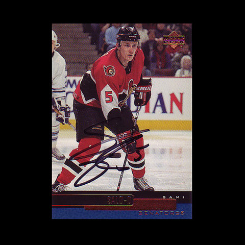 Sami Salo Ottawa Senators Autographed Card
